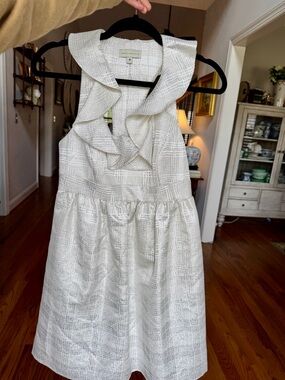 Annie Griffin Ruffle-Trim Dress